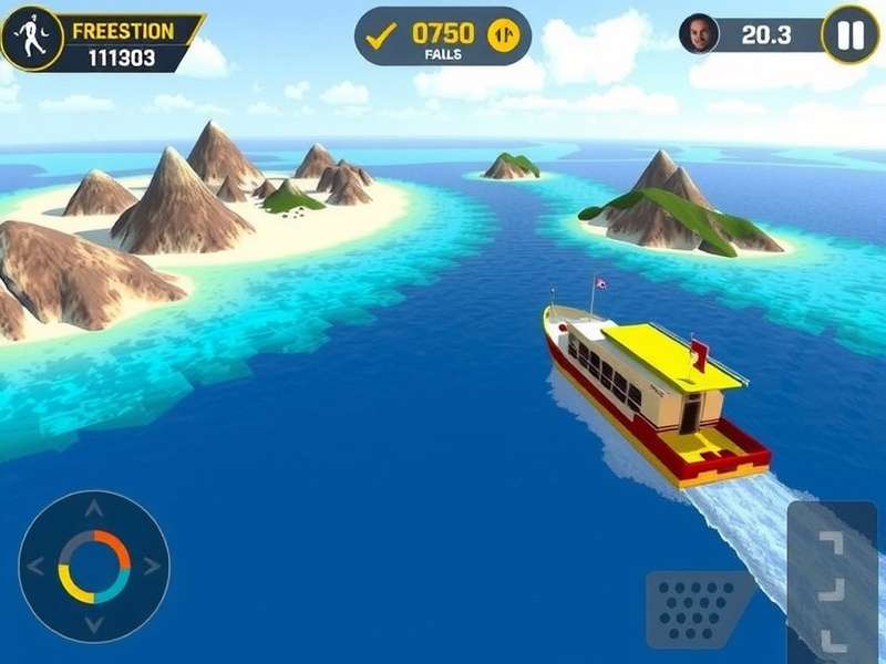 Lakshadweep Link Cruise Game Screenshot